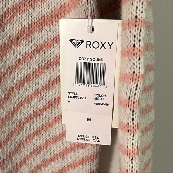 Roxy Cozy Sound WarmFlight Sweater Size M NWT - Picture 6 of 8